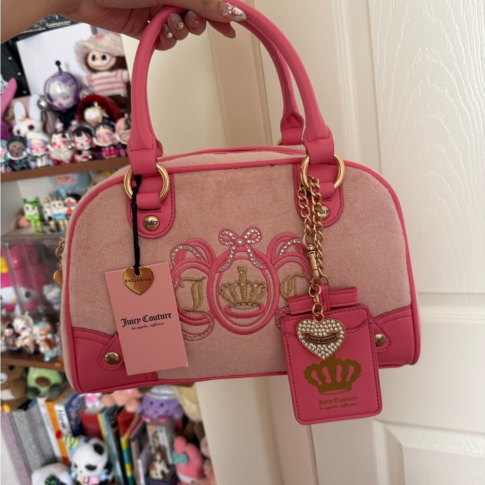 NWT juicy couture lovers club bowler bag